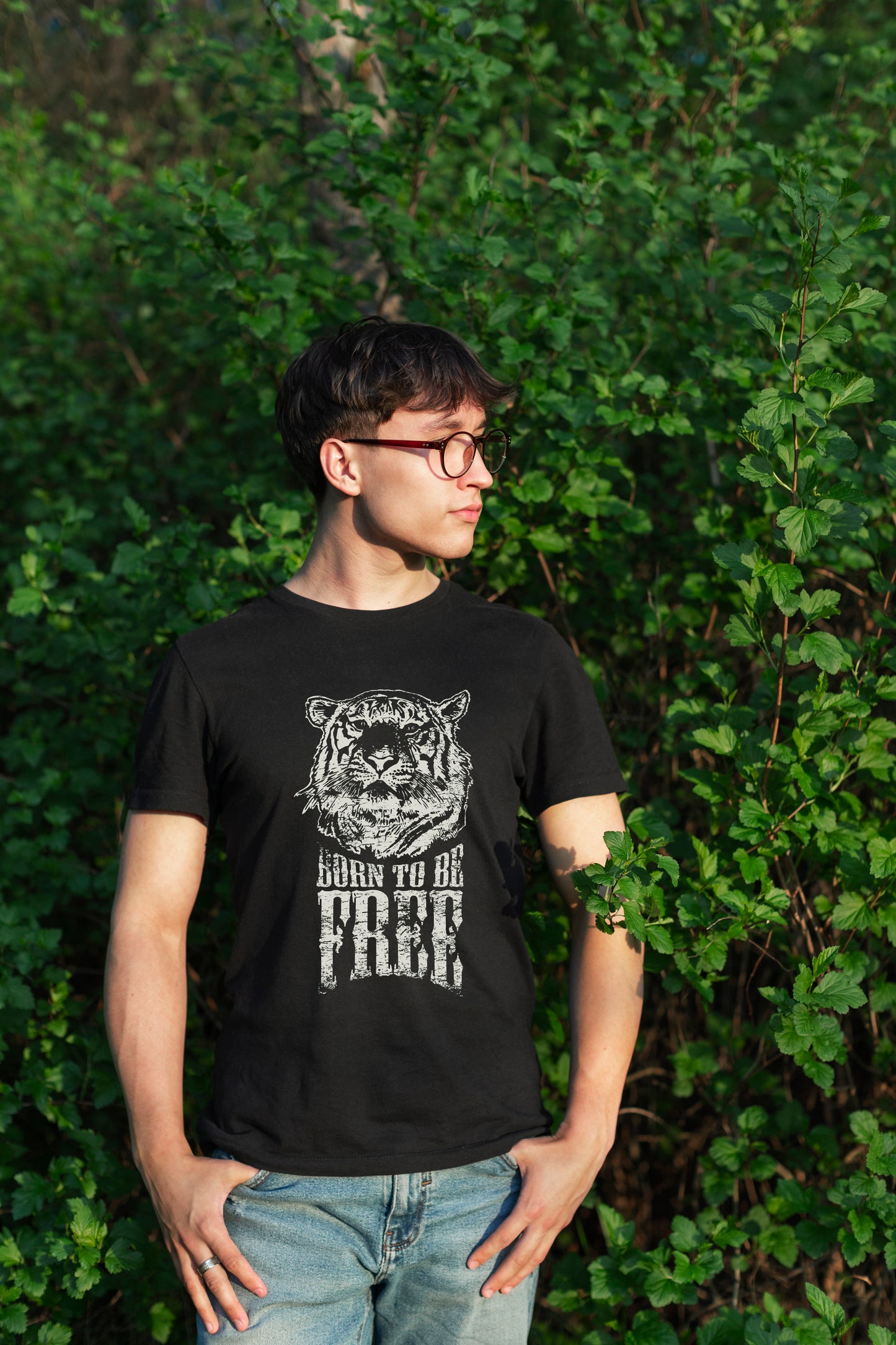 Unisex Oversized Classic T-Shirt | UC22 | Born To Be Free | Designed | Stylish.