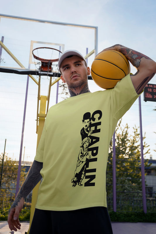 Chaplin Design | Oversized T-Shirt | Stylish | Cool.