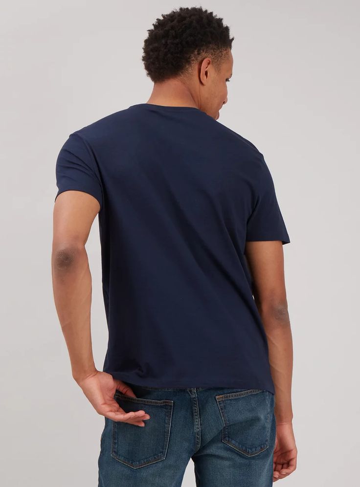 Male V Neck T-Shirt | UV34 | Plain Black | Soft | Comfortable | Stylish.