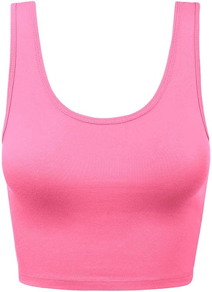 Women | Stylised Tank Tops | Plain | Soft | Comfy | Multicolour.